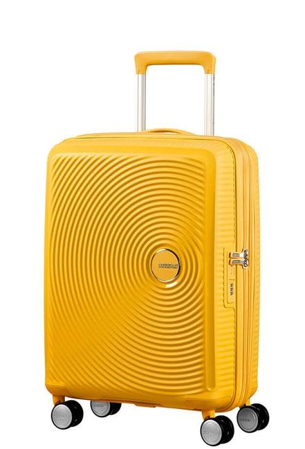 AMERICAN TOURISTER Trolley SOINDBOX line, hand baggage, expandable goldenyellow - Hand luggage