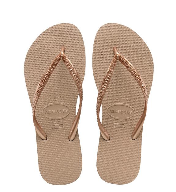HAVAIANAS flip flops SLIM rose / gold - Women’s shoes