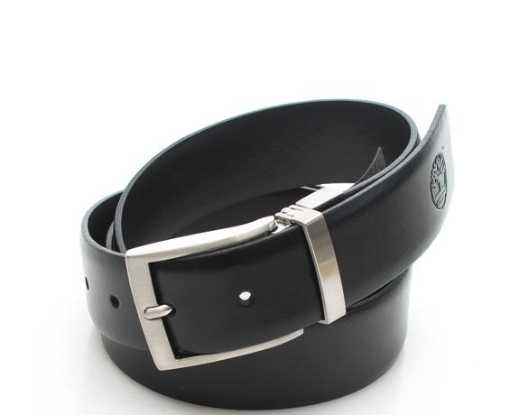 TIMBERLAND belt Leather. reversible BLACK - Belts