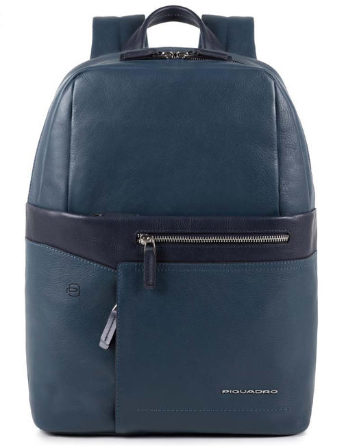 PIQUADRO backpack CARY line, 13.3” PC holder blue - Laptop backpacks
