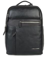 PIQUADRO backpack CARY line, 15.6&rdquo; PC holder Black - Laptop backpacks - 1