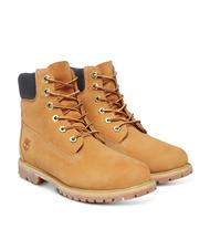 TIMBERLAND ankle boots 6 INCH PREMIUM, in nubuck yellow - Women&rsquo;s shoes - 1