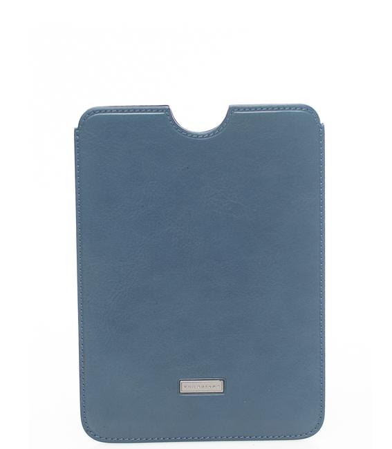 THE BRIDGE 7 ''  tablet holder STORY line, in leather blue - Tablet holder& Organizer