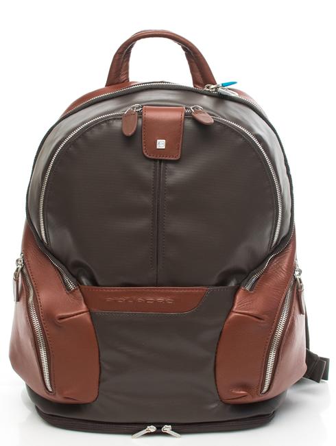 PIQUADRO backpack COLEOS line, 13.3 "PC port MORO - Laptop backpacks