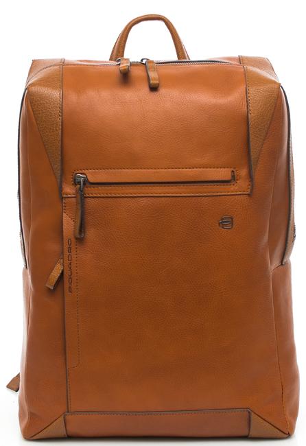PIQUADRO backpack PAN line, 15 "PC port LEATHER - Laptop backpacks