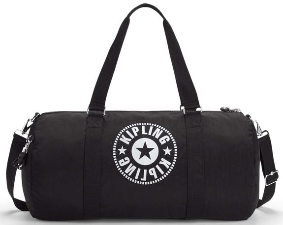 KIPLING bag ONALO L. Line Lively Black - Duffle bags