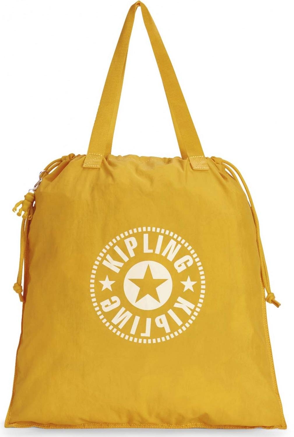 yellow kipling bag