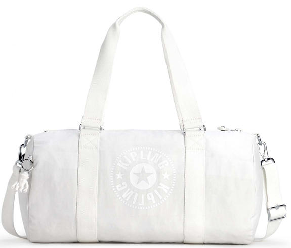 KIPLING bag ONALO line, with shoulder strap Lively White - Duffle bags
