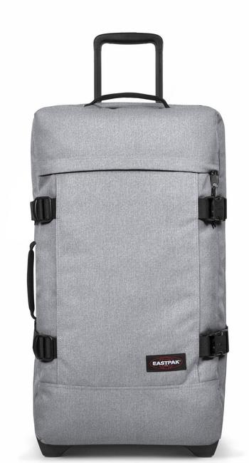 EASTPAK Trolley TRANVERZ M line, medium size, with TSA sundaygrey - Semi-rigid Trolley Cases