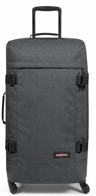 EASTPAK Trolley Model TRANS4, large size, with TSA BlackDenim - Semi-rigid Trolley Cases