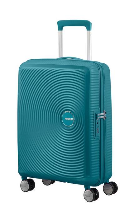 AMERICAN TOURISTER Trolley SOINDBOX line, hand baggage, expandable JADE GREEN - Hand luggage