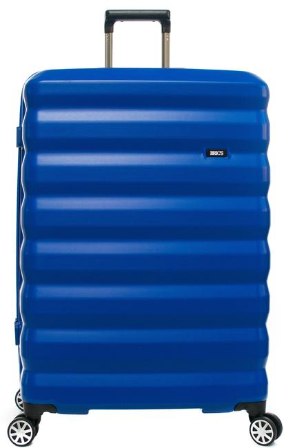 BRIC’S Trolley RIMINI line, large size electric blue - Rigid Trolley Cases