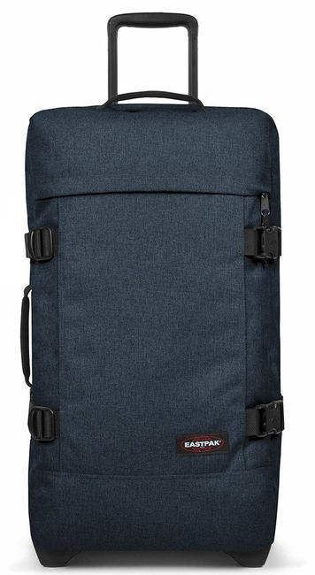 EASTPAK trolley case TRANVERZ M line with TSA. medium size tripledenim - Semi-rigid Trolley Cases