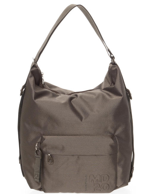 MANDARINA DUCK MD20 Bag convertible into a backpack Pyrite - Women’s Bags