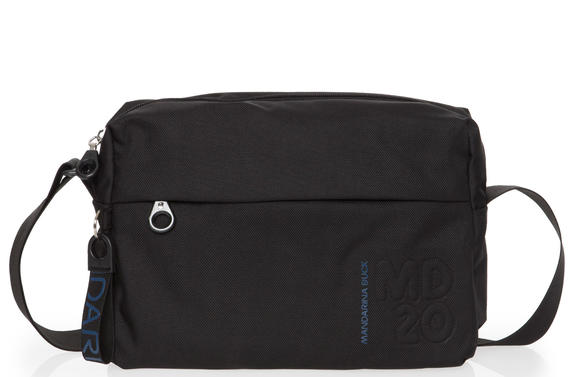 MANDARINA DUCK MD20 Shoulder bag, small size BLACK - Women’s Bags