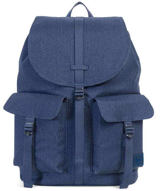 HERSCHEL backpack DAWSON in fabric, pc holder 13 " BLUE - Backpacks & School and Leisure