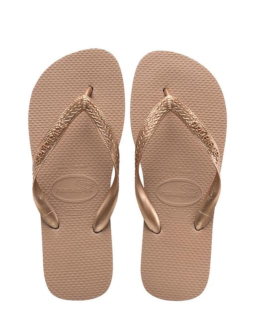 HAVAIANAS flip flops TOP TIRAS rose / gold - Women’s shoes