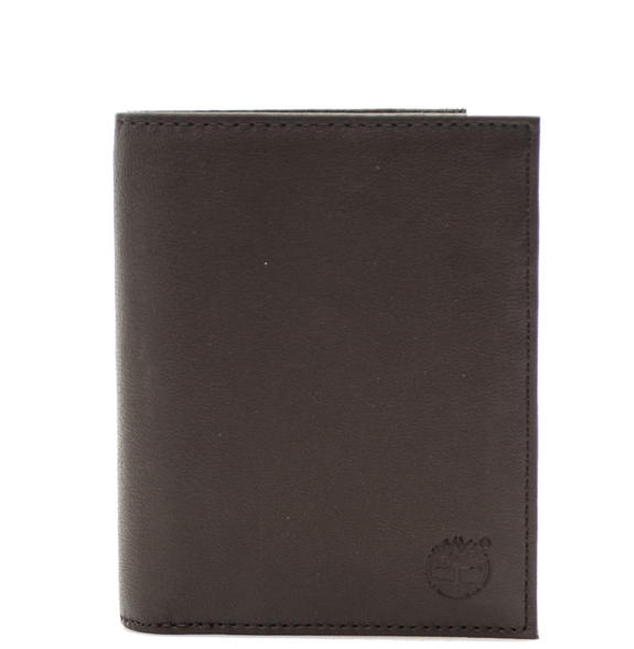 TIMBERLAND wallet VERTICAL, leather DarkBrown - Men’s Wallets