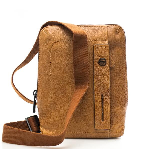 PIQUADRO bag P15 PLUS, 7.9” tablet case LEATHER - Over-the-shoulder Bags for Men