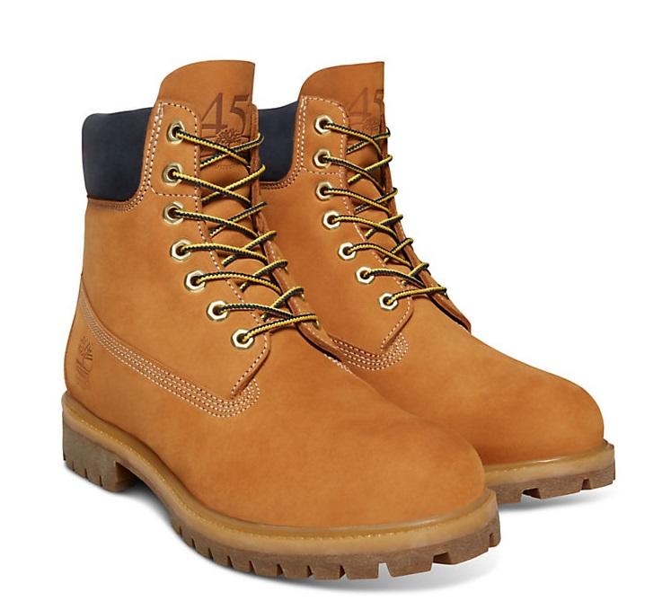 black and orange timberland boots
