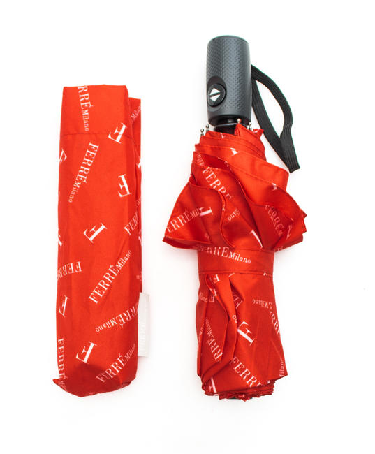 FERRÈ FERRA umbrella With automatic open/close button RED - Umbrellas