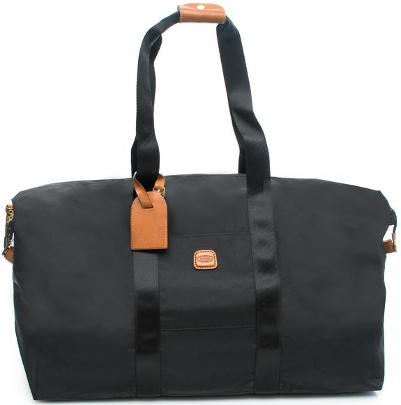 BRIC’S duffle bag X TRAVEL, foldable Black / Tabacc - Duffle bags