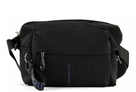 MANDARINA DUCK MD20 Small shoulder bag in fabric BLACK - Women’s Bags
