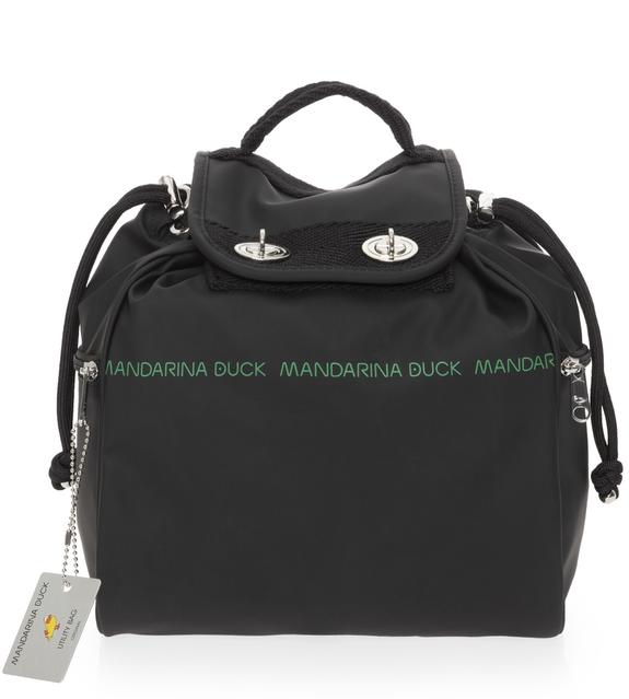 MANDARINA DUCK Utility Shoulder backpack BLACK - Women’s Bags