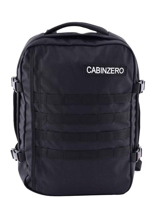 CABINZERO MILITARY 28L Hand luggage backpack ABSOLUTE BLACK - Hand luggage