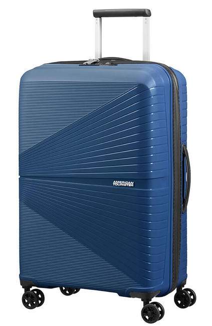 AMERICAN TOURISTER Trolley AIRCONIC, medium size, light midnightnavy - Rigid Trolley Cases