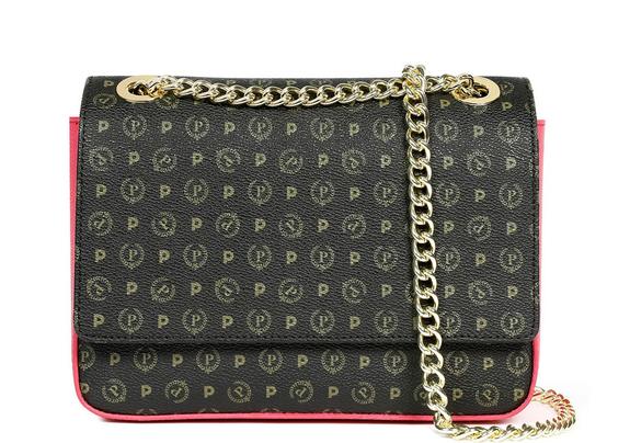 POLLINI Heritage Classic Shoulder bag BLACK FUXY - Women’s Bags