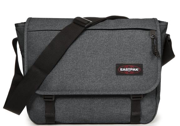 EASTPAK Messenger bag DELEGATE, 17” PC case BlackDenim - Work Briefcases