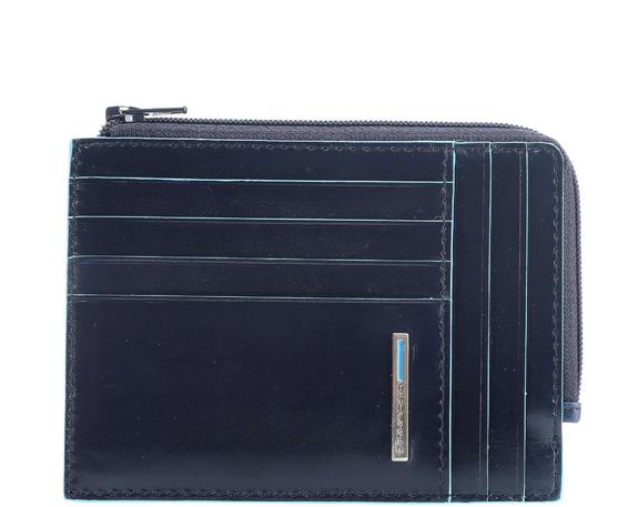 PIQUADRO wallet BLUE SQUARE line blue - Men’s Wallets