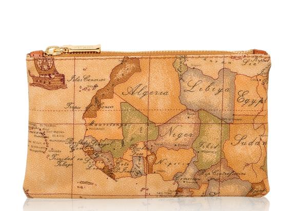 ALVIERO MARTINI PRIMA CLASSE ALVIERO MARTINI 1 ^ CLASS Geo Flat clutch bag NATURAL - Women’s Bags
