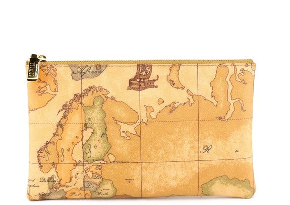 ALVIERO MARTINI PRIMA CLASSE ALVIERO MARTINI 1 ^ CLASS Geo New Made in Italy clutch bag NATURAL - Women’s Bags