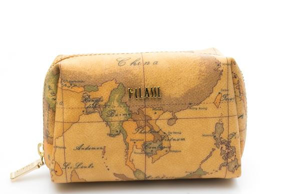 ALVIERO MARTINI PRIMA CLASSE ALVIERO MARTINI 1 ^ CLASS Necessaire print GEO CLASSIC NATURAL - Sachets & Travels Cases