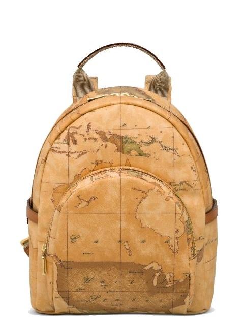 ALVIERO MARTINI PRIMA CLASSE ALVIERO MARTINI 1 ^ CLASS GEO CLASSIC print backpack NATURAL - Women’s Bags