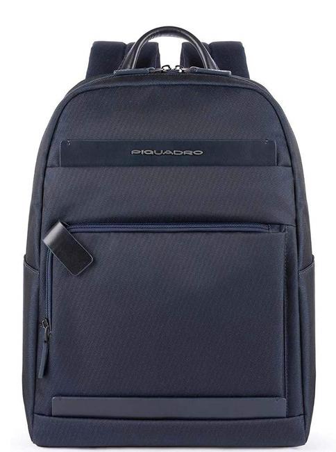PIQUADRO backpack KLOUT, PC port 14 " blue - Laptop backpacks