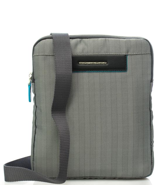 PIQUADRO bag AKI out, iPAd case GREY - Over-the-shoulder Bags for Men