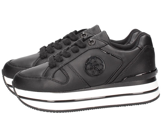 GUESS high sneakers DEALIA ACTIVE LADY BLACK - Women’s shoes
