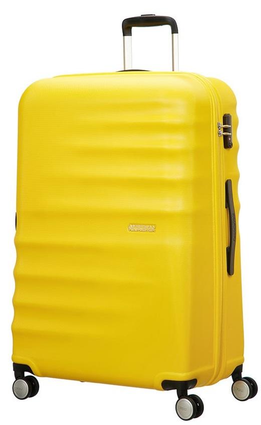 american tourister yellow trolley