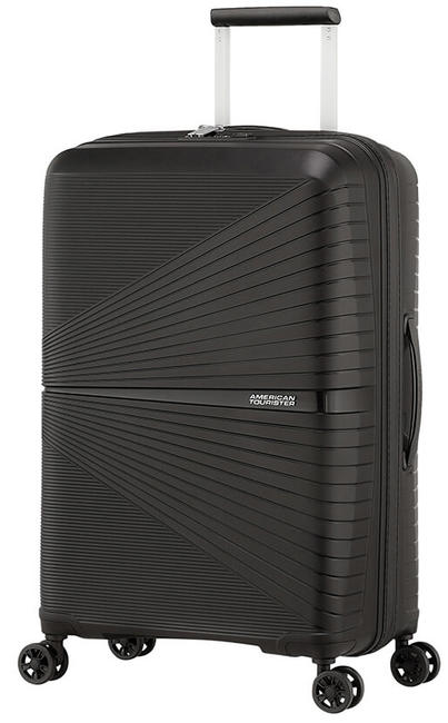 AMERICAN TOURISTER Trolley AIRCONIC, medium size, light ONYX BLACK - Rigid Trolley Cases