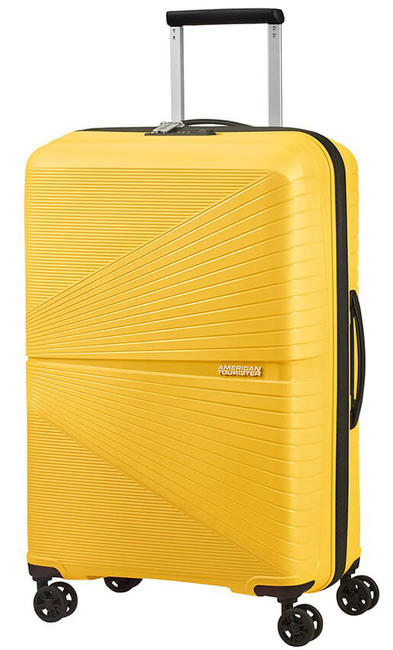 AMERICAN TOURISTER Trolley AIRCONIC, medium size, light lemondrop - Rigid Trolley Cases