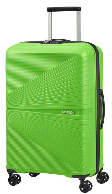 AMERICAN TOURISTER Trolley AIRCONIC, medium size, light ACID GREEN - Rigid Trolley Cases