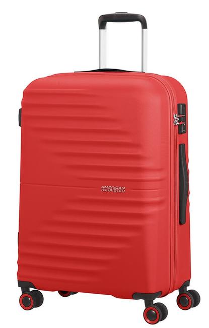 AMERICAN TOURISTER trolley WAVETWISTER, medium size VIVID RED - Rigid Trolley Cases