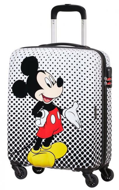 AMERICAN TOURISTER Trolley DISNEY LEGENDS, hand luggage MICKEY MOUSE POLKA DOT - Hand luggage