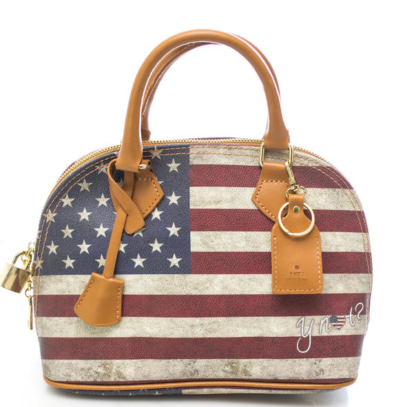 YNOT Vintage Flag Handbag with shoulder strap USA - Women’s Bags