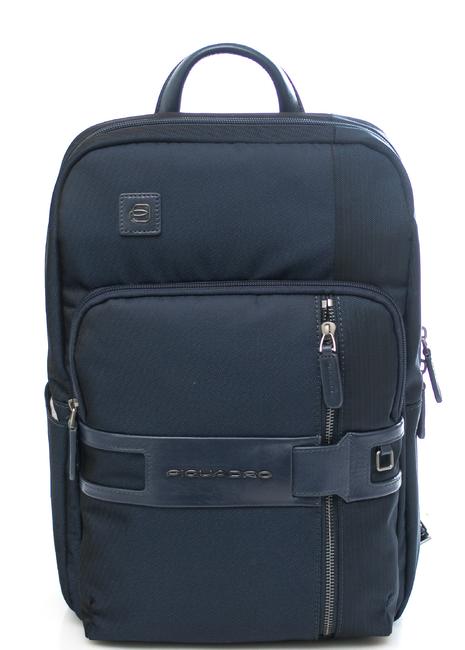 PIQUADRO backpack TOKYO, 14 "PC holder blue - Laptop backpacks