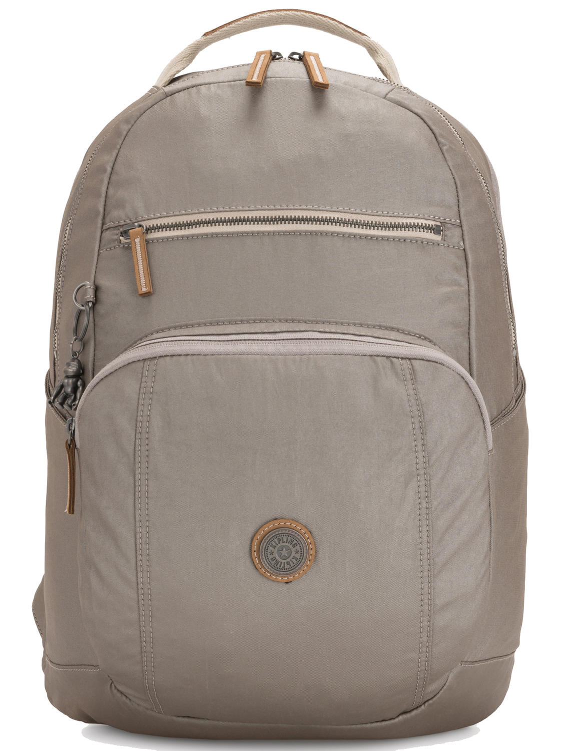 kipling rose gold backpack