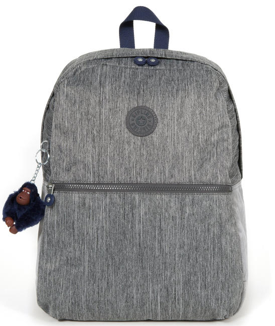 KIPLING backpack EMERY Ash Denim Bl - Backpacks & School and Leisure